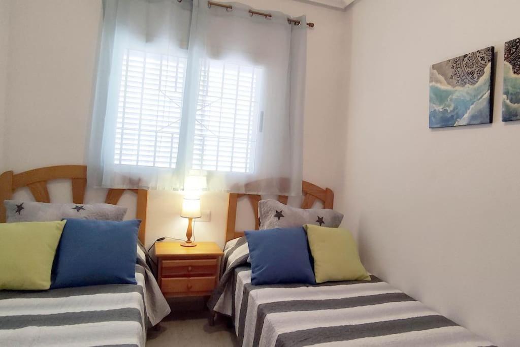 Disfruta De La Playa Y Piscina, Acogedora Casa Villa Санта Пола Екстериор снимка