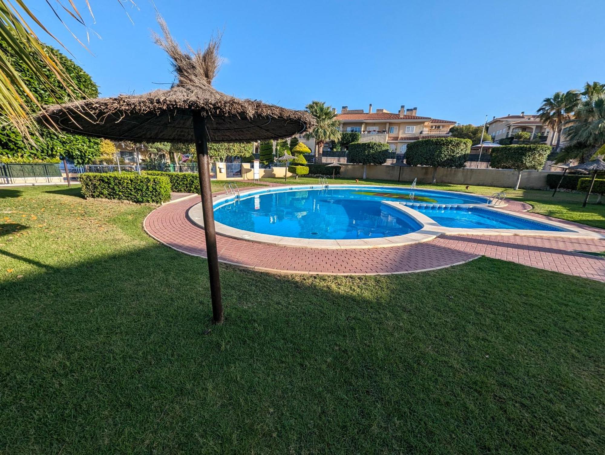 Disfruta De La Playa Y Piscina, Acogedora Casa Villa Санта Пола Екстериор снимка