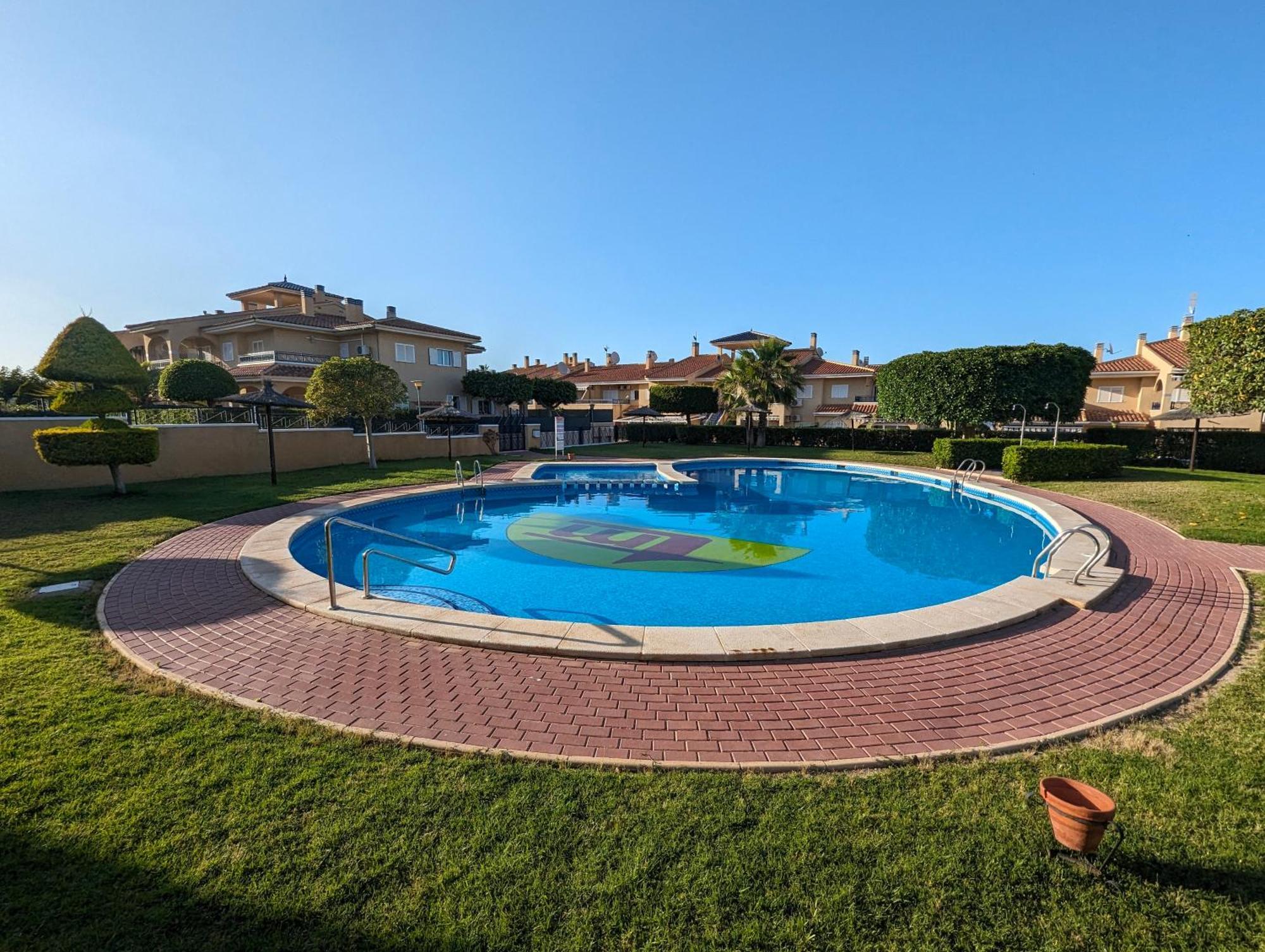 Disfruta De La Playa Y Piscina, Acogedora Casa Villa Санта Пола Екстериор снимка